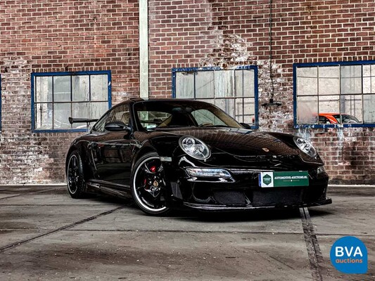 Porsche 911 Carrera Sport-Chrono 355pk 2005 -GT2 Look-, 56-GKL-1.