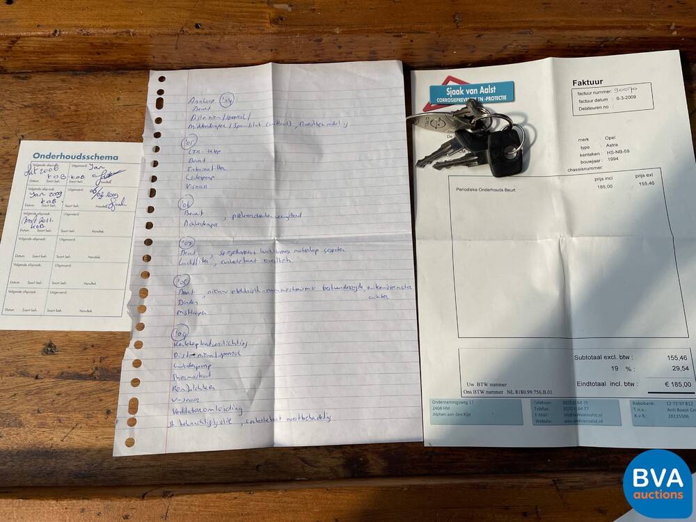 Opel Astra GSi 1.8 16V -Original NL- 1994, HS-NB-59.