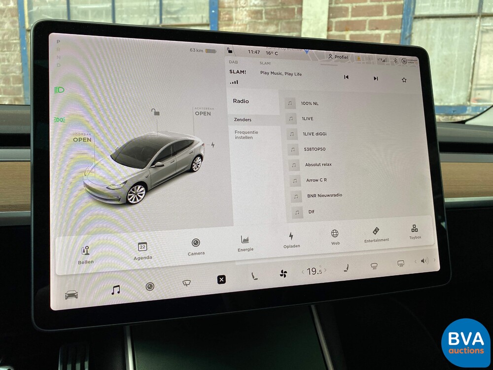 Tesla Model 3 Long Range 2019, 351hp -Warranty-, G-061-GL.