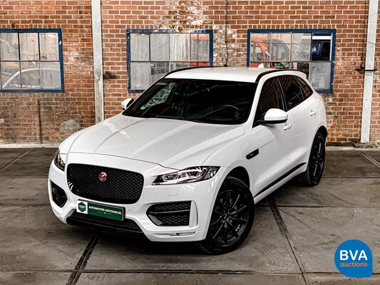 Jaguar F-Pace 20d Portfolio R-Sport 180pk 2016 -Origineel NL-, KR-430-X