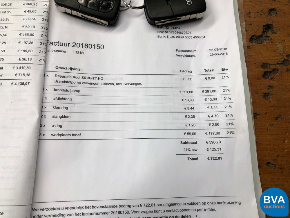 Audi S6 Avant 4.2 Quattro 340hp 2000, 36-TT-KG.