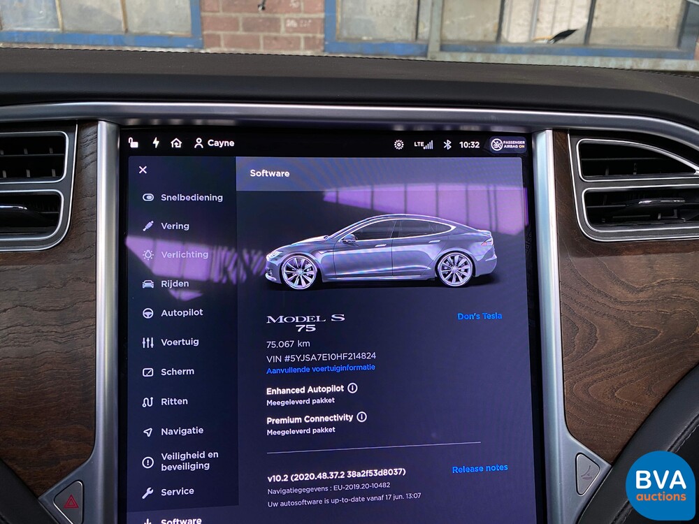 Tesla MODEL S 75 320hp 2017 Facelift -Org. NL-, PZ-241-G.