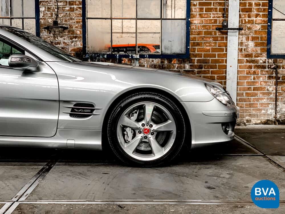 Mercedes Benz SL600 5.5 V12 Bi-Turbo M275 517pk Roadster SL-Class 2007.