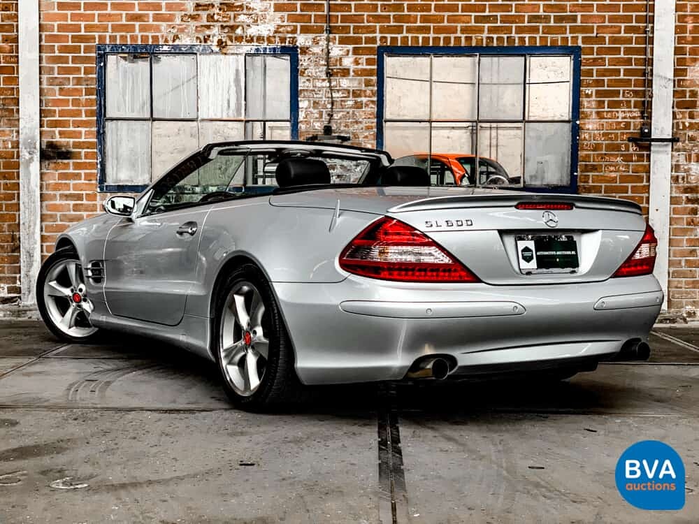 Mercedes Benz SL600 5.5 V12 Bi-Turbo M275 517pk Roadster SL-Class 2007.