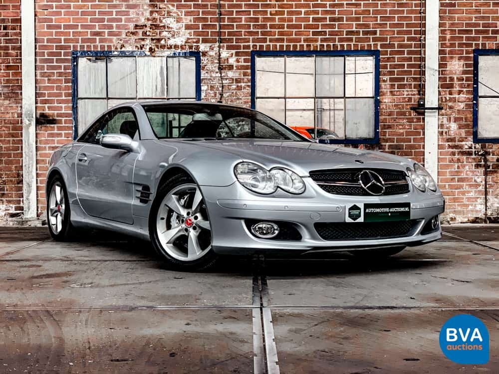 Mercedes Benz SL600 5.5 V12 Bi-Turbo M275 517pk Roadster SL-Class 2007.