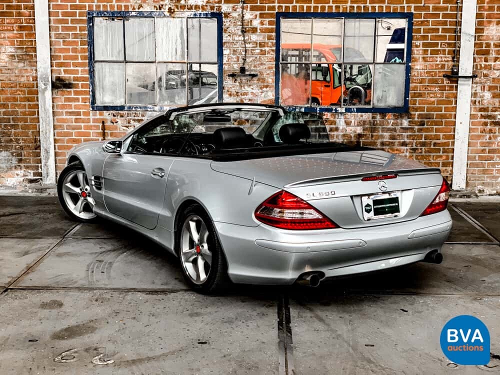 Mercedes Benz SL600 5.5 V12 Bi-Turbo M275 517pk Roadster SL-Class 2007.