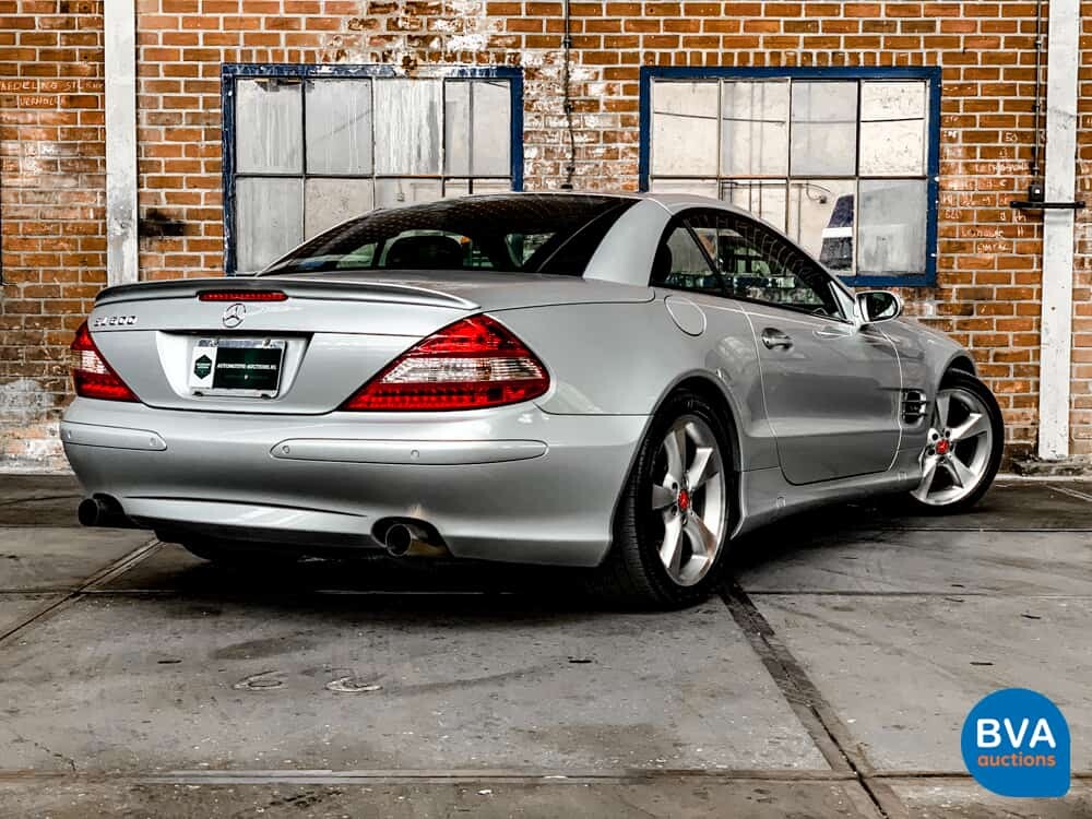 Mercedes Benz SL600 5.5 V12 Bi-Turbo M275 517pk Roadster SL-Class 2007.