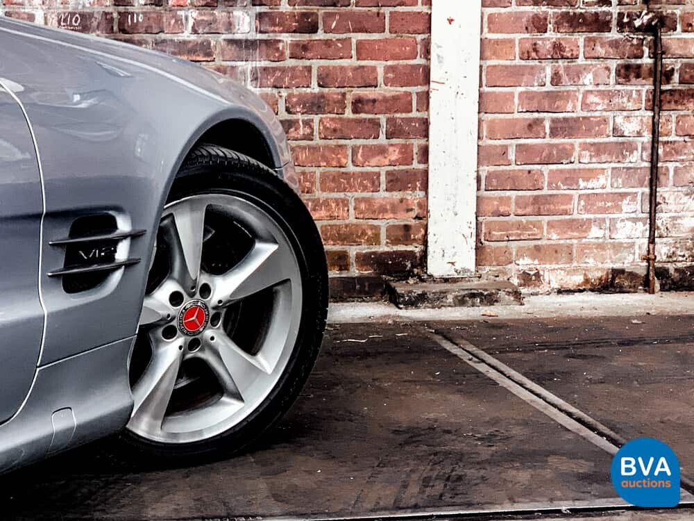 Mercedes Benz SL600 5.5 V12 Bi-Turbo M275 517pk Roadster SL-Class 2007.