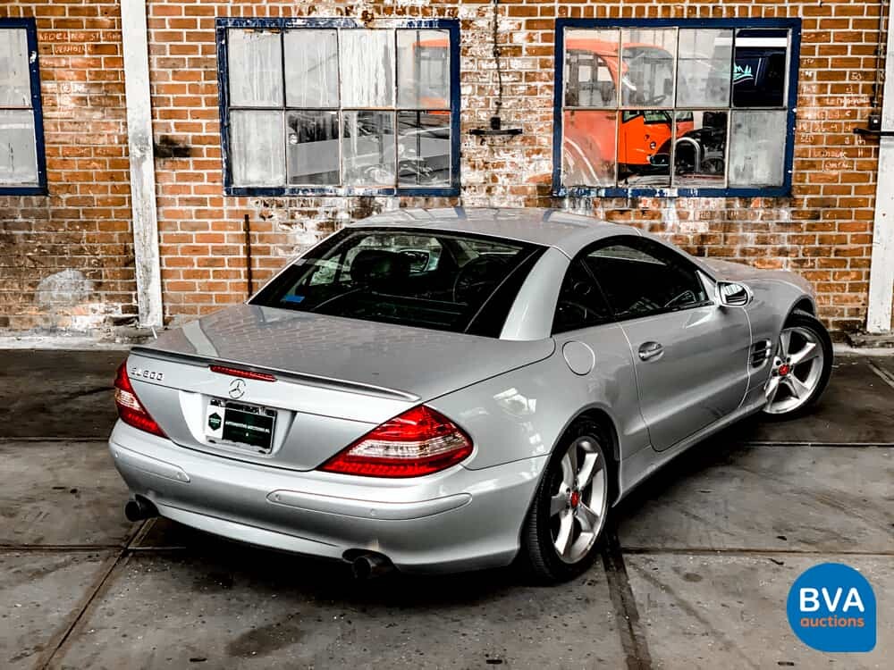 Mercedes Benz SL600 5.5 V12 Bi-Turbo M275 517pk Roadster SL-Class 2007.