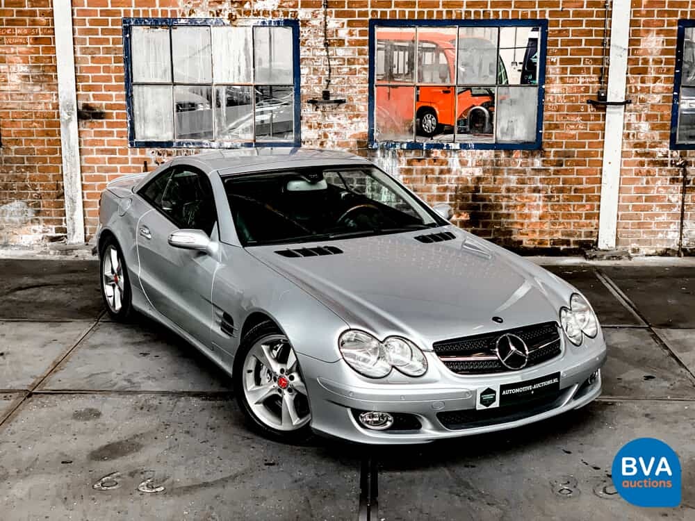 Mercedes Benz SL600 5.5 V12 Bi-Turbo M275 517pk Roadster SL-Class 2007.