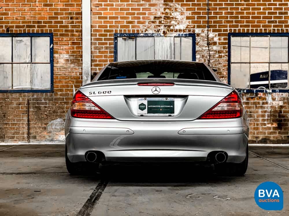 Mercedes Benz SL600 5.5 V12 Bi-Turbo M275 517pk Roadster SL-Class 2007.