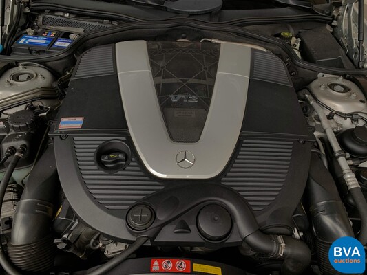 Mercedes Benz SL600 5.5 V12 Bi-Turbo M275 517pk Roadster SL-Class 2007.