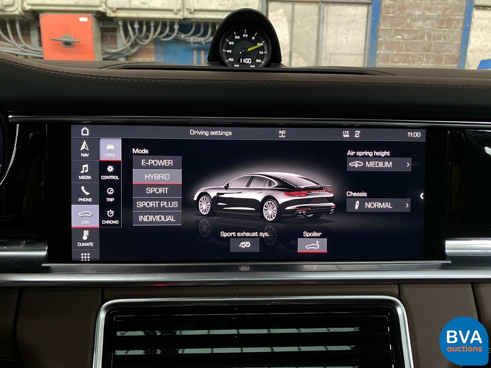 Porsche Panamera 2.9 V6 Bi-Turbo Plug-In Hybrid PDK 462pk Sport-Chrono 2018.