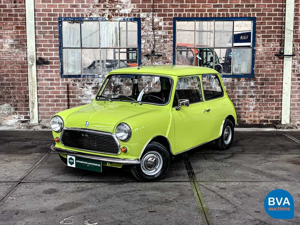 Austin Mini 1000 Super de Luxe 1975 -Original NL-, 16-FJ-17.