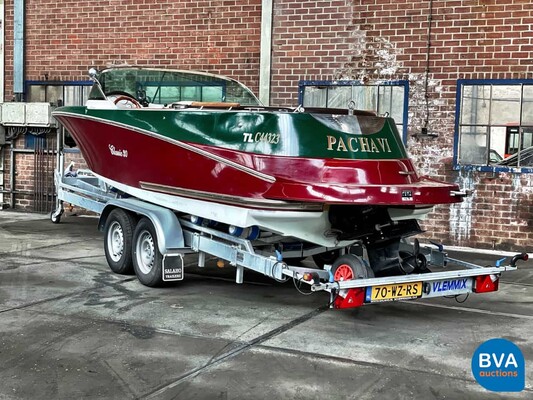 Quicksilver Classic 20 Mercruiser MPI 235hp (RIVA BOESCH Shape) Speedboat Trailer 2021.