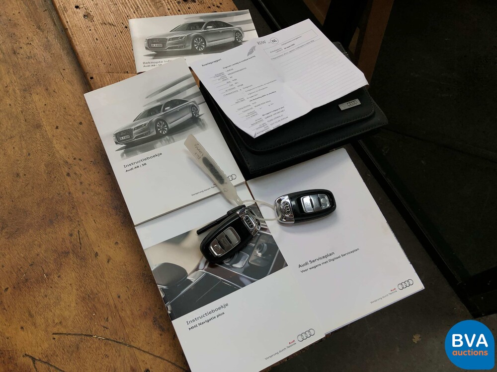 Audi A8 Lang 3.0 TDI Quattro Pro Line+ 258pk 2015 -Org. NL-, 1-ZHR-24