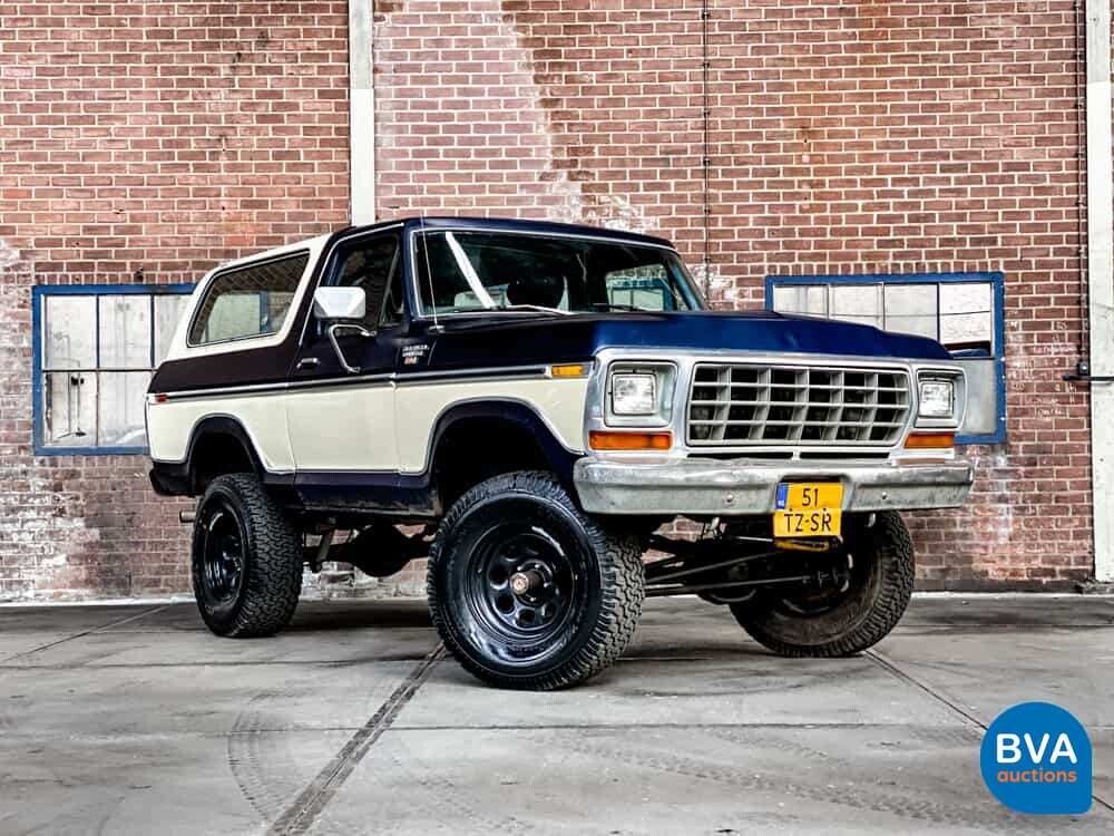 Ford Bronco Ranger 5.8 V8 XLT 4WD 1980, 51-TZ-SR