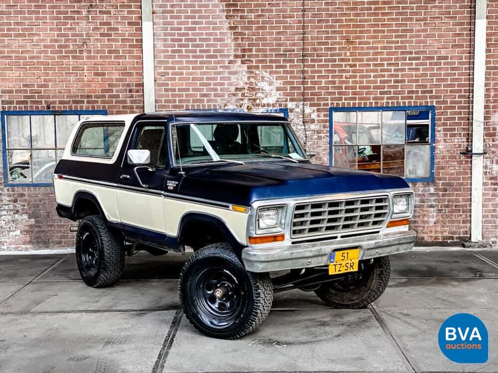 Ford Bronco Ranger 5.8 V8 XLT 4WD 1980, 51-TZ-SR