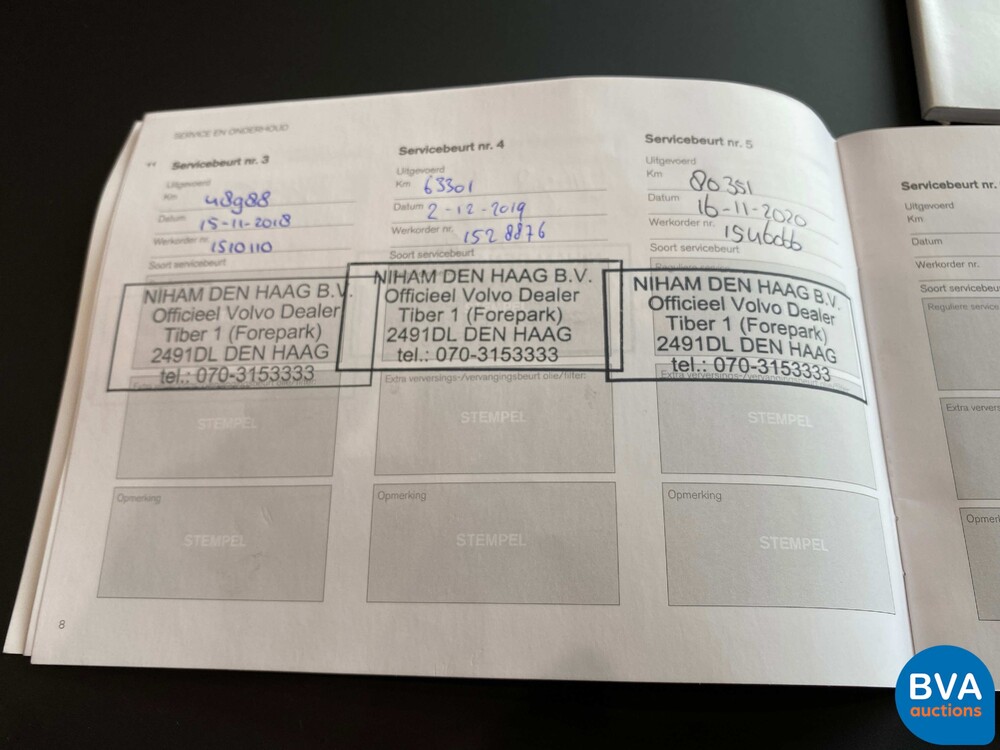 Volvo XC90 T8 Plug-In Hybrid TwinEngine AWD Beschriftung 408pk 2015 ORG-NL 7-PERS, HN-459-D.
