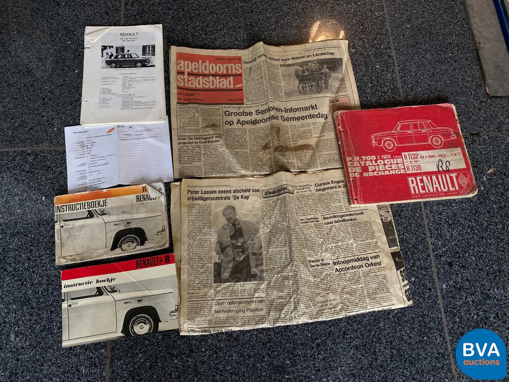 Renault R8 1132 1.1 49 PS 1969, 44-89-JS.