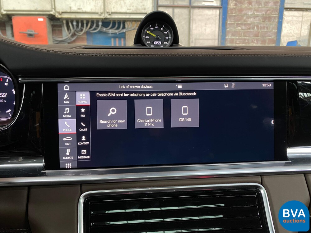 Porsche Panamera2.9 V6 Bi-Turbo Plug-In Hybrid PDK 462pk Sport-Chrono 2018.