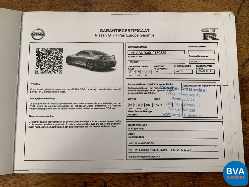 Nissan GT R 3.8 V6 Black Edition 530pk Facelift 2012 -Original NL-, 39-ZBL-1.