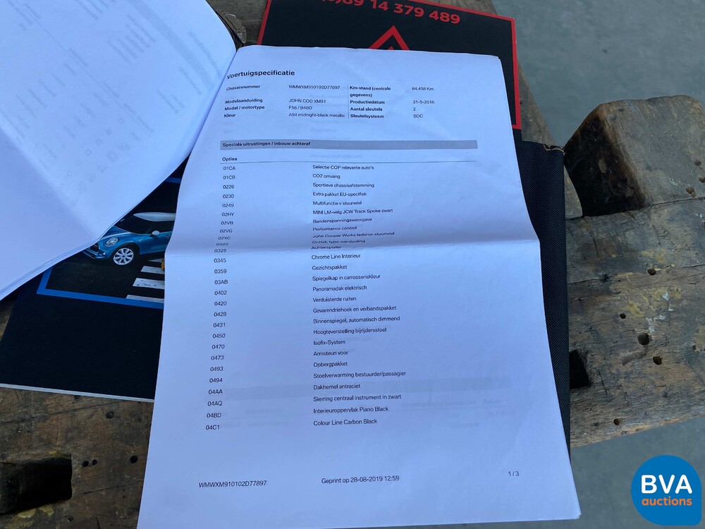 Mini-Cooper 2.0 John Cooper Works (JCW) Chile 231 PS 2016 F56, G-661-FG.