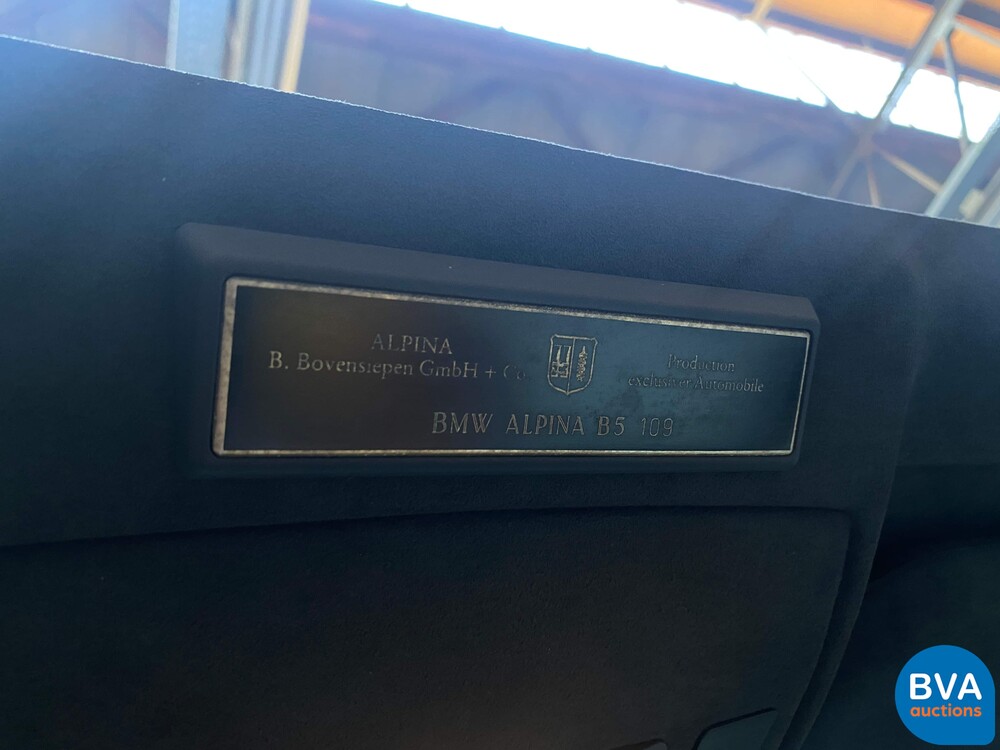 BMW Alpina B5 E60 4.4 V8 500PS/700nm Limousine 2005 Youngtimer, NL Zulassung.