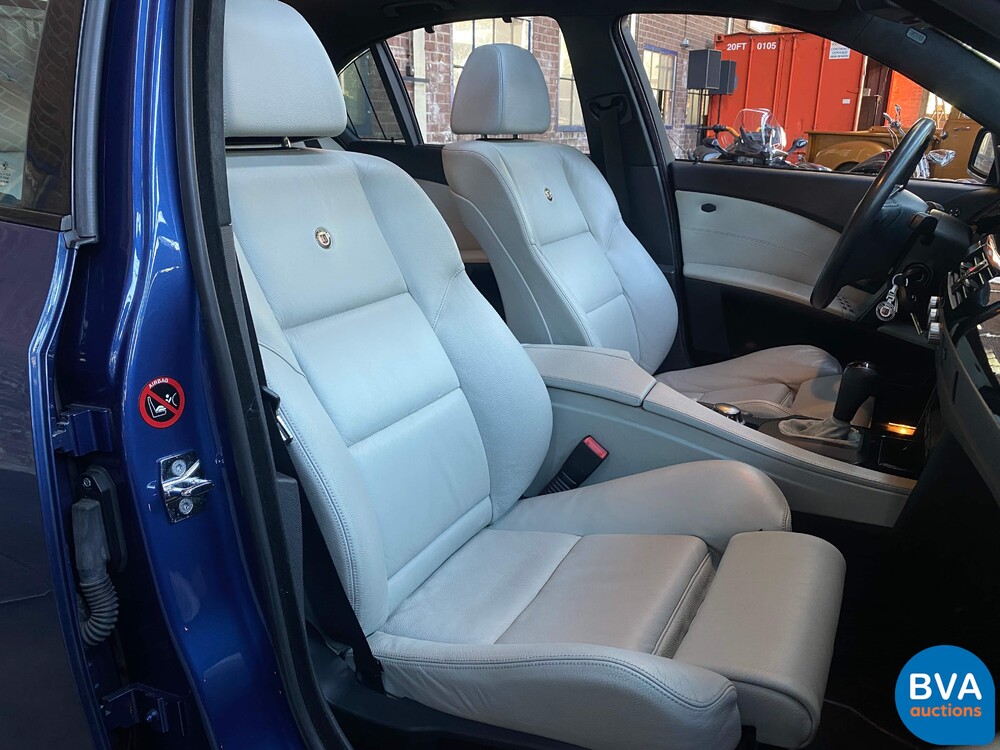BMW Alpina B5 E60 4.4 V8 500PS/700nm Limousine 2005 Youngtimer, NL Zulassung.