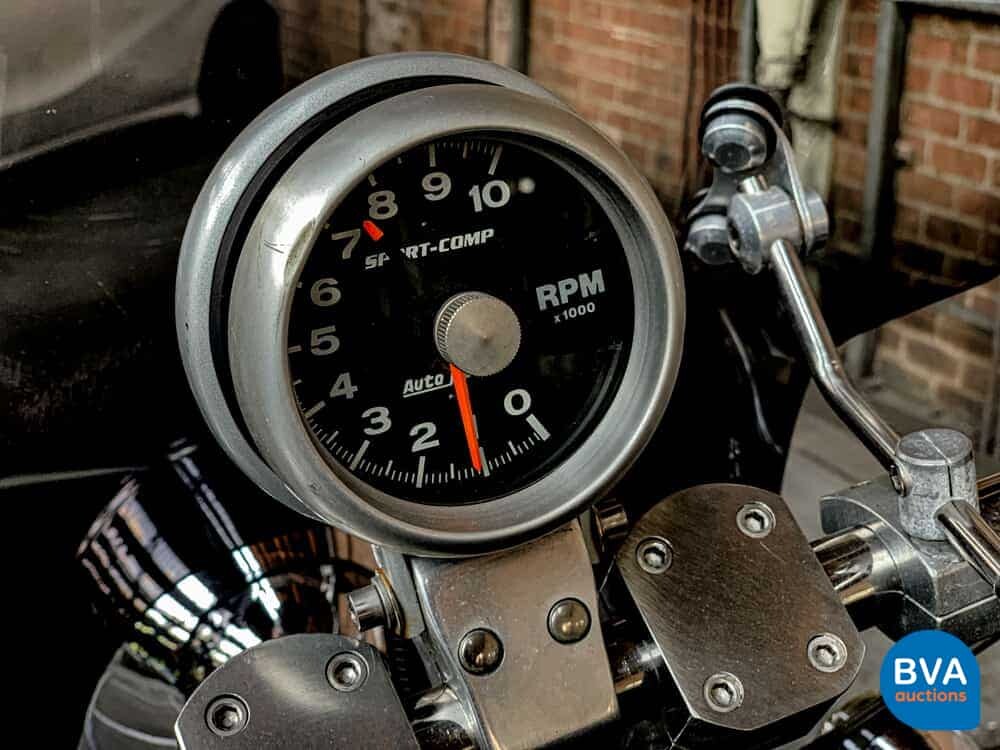 Custom Boss Hoss Chopper 5.7 V8 mit Anhänger 540 PS Motorrad 1997, 65-MK-GH.