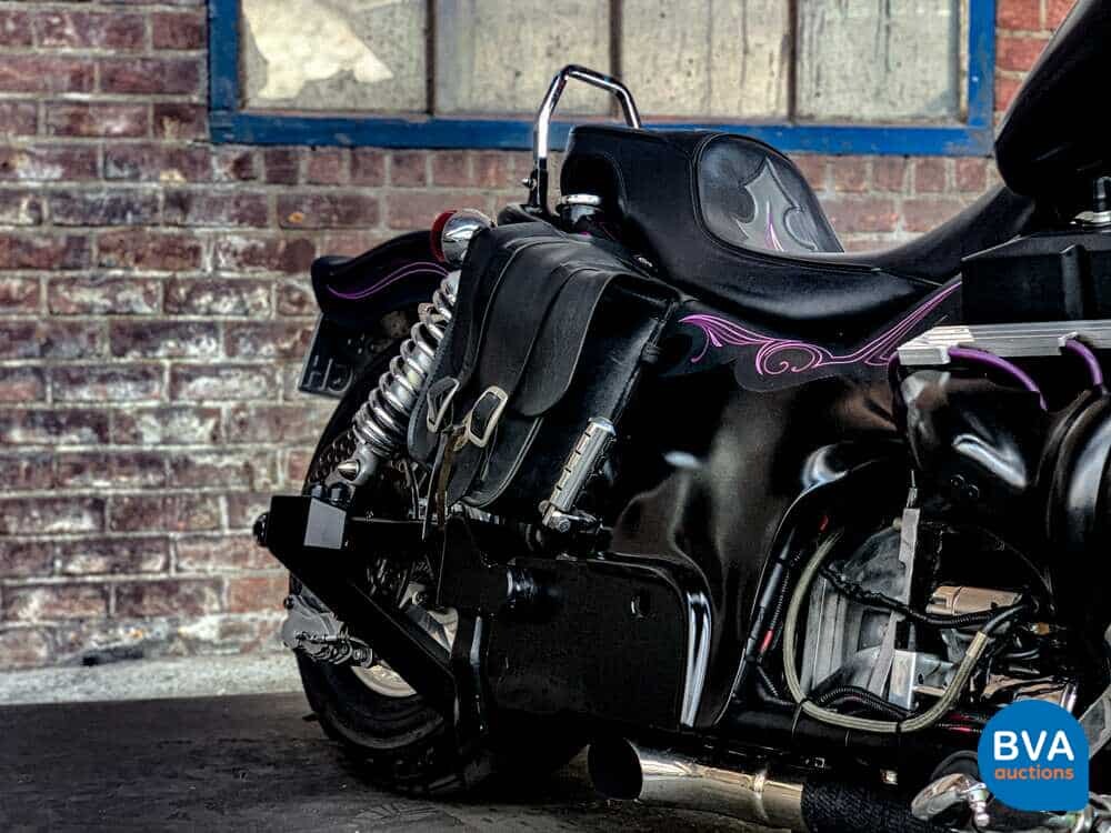 Custom Boss Hoss Chopper 5.7 V8 mit Anhänger 540 PS Motorrad 1997, 65-MK-GH.