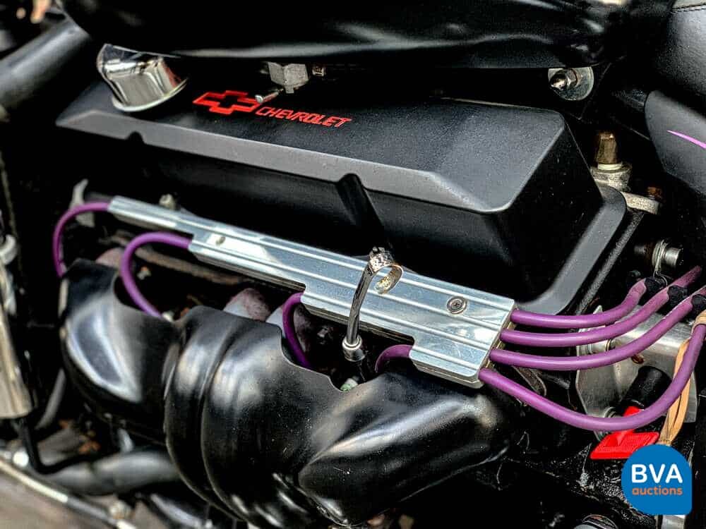 Custom Boss Hoss Chopper 5.7 V8 mit Anhänger 540 PS Motorrad 1997, 65-MK-GH.