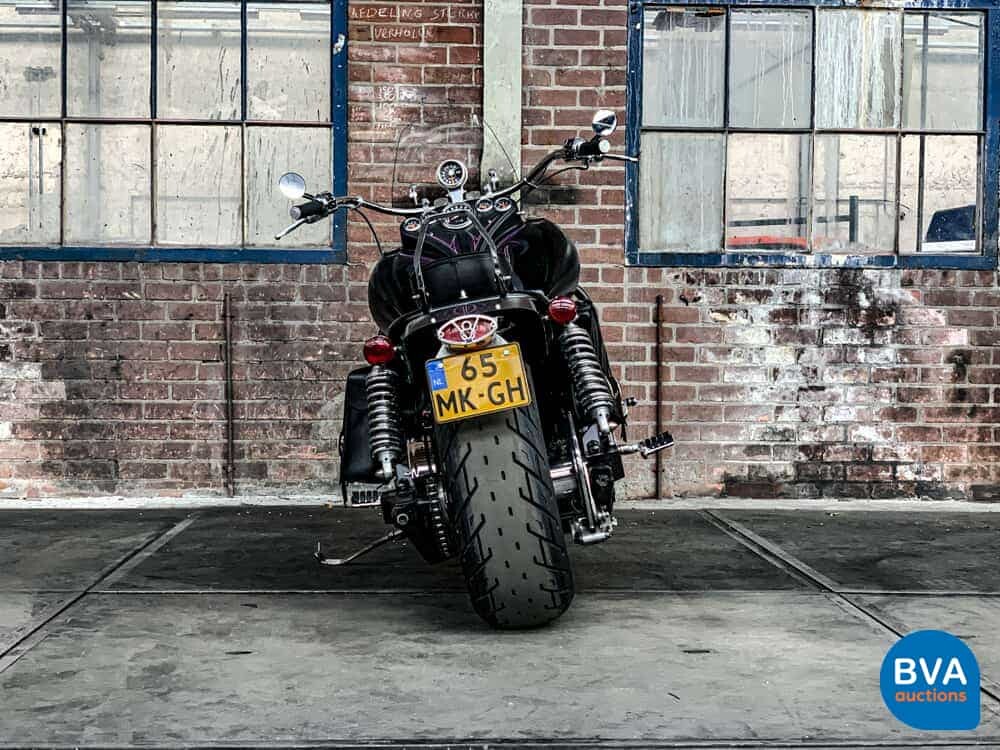 Custom Boss Hoss Chopper 5.7 V8 mit Anhänger 540 PS Motorrad 1997, 65-MK-GH.