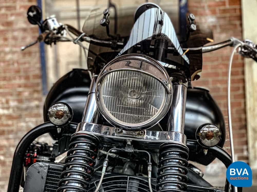 Custom Boss Hoss Chopper 5.7 V8 mit Anhänger 540 PS Motorrad 1997, 65-MK-GH.