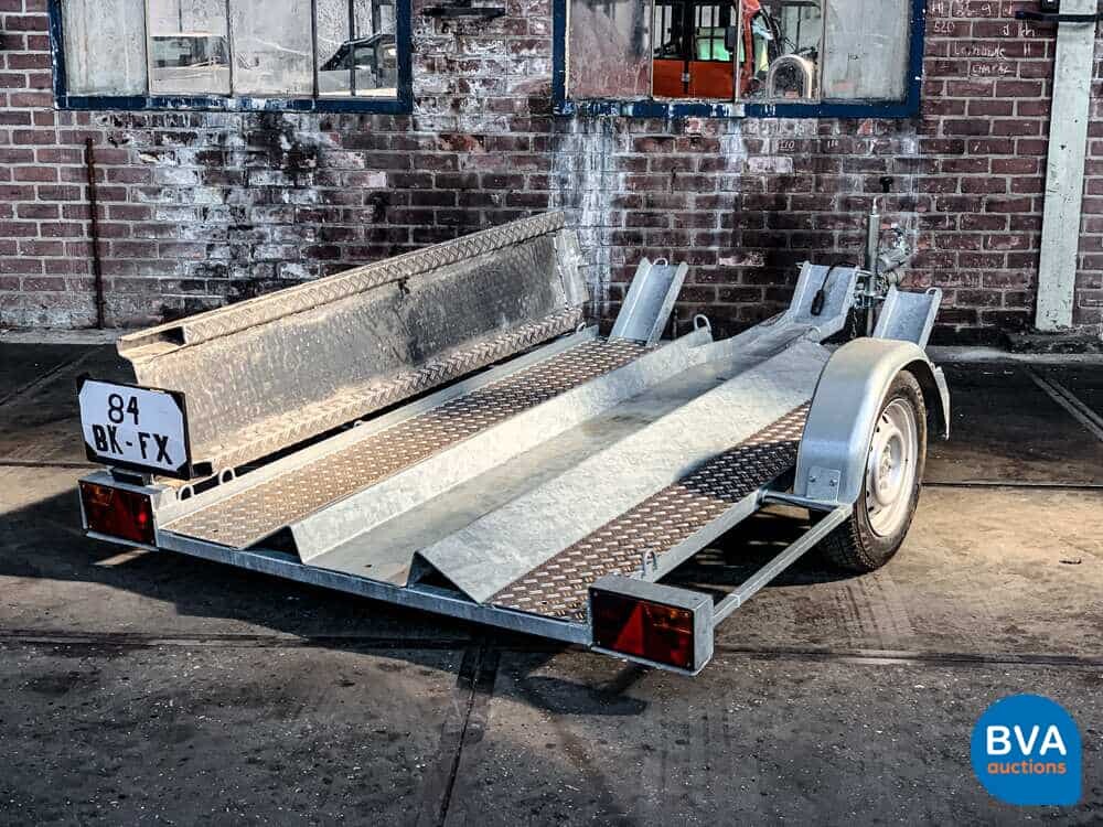 Custom Boss Hoss Chopper 5.7 V8 mit Anhänger 540 PS Motorrad 1997, 65-MK-GH.