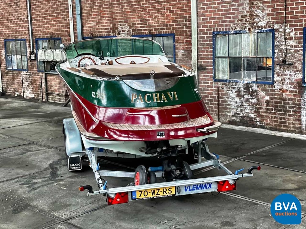 Quicksilver Classic 20 Mercruiser MPI 235hp (RIVA BOESCH Shape) Speedboat Trailer 2021.