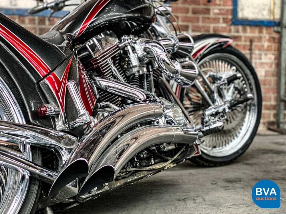 Harley Davidson Custom FXST 2004 Softail Springer Classic Motorrad.