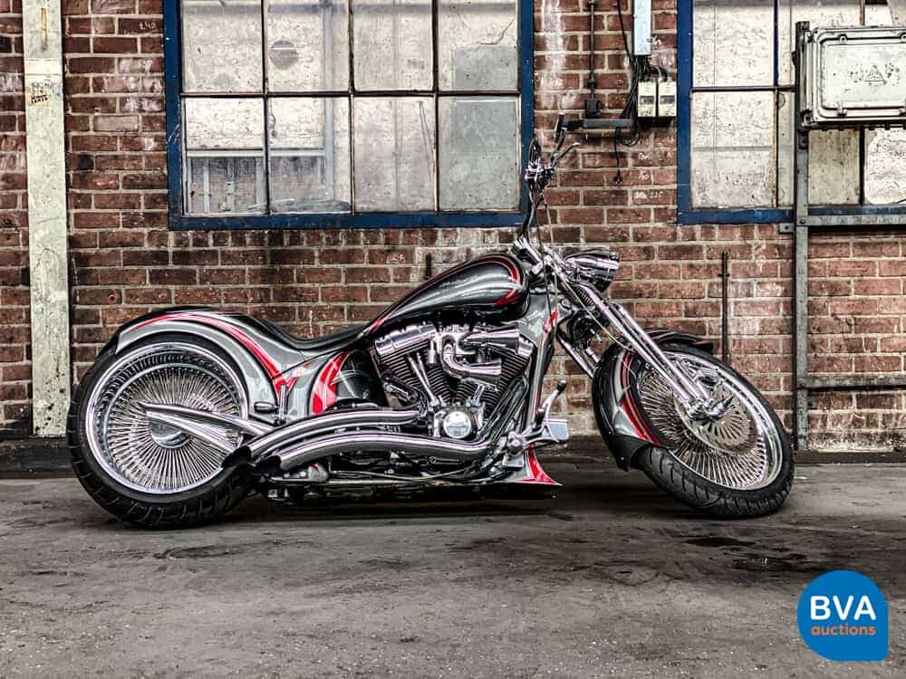 Harley Davidson Custom FXST 2004 Softail Springer Classic Motorrad.