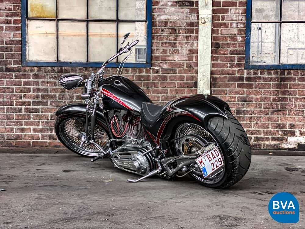 Harley Davidson Custom FXST 2004 Softail Springer Classic Motorrad.