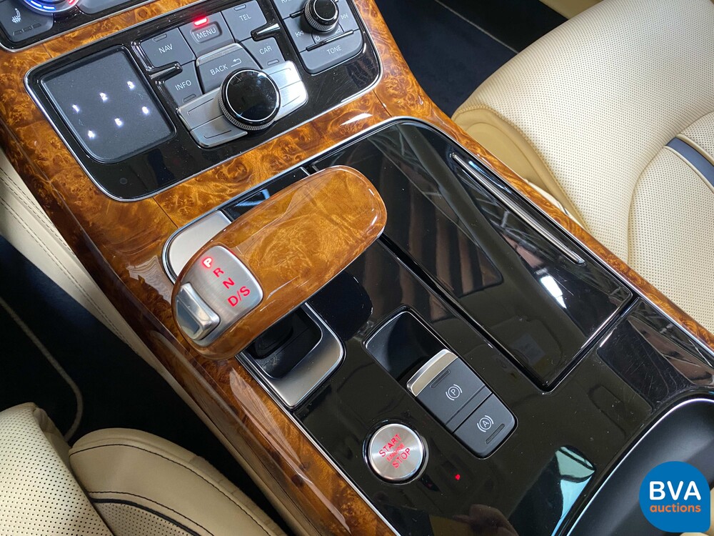 Audi A8 L W12 Quattro Pro Line + 6.3 W12 500 PS 2012.