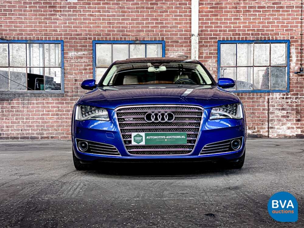 Audi A8 L W12 Quattro Pro Line + 6.3 W12 500 PS 2012.