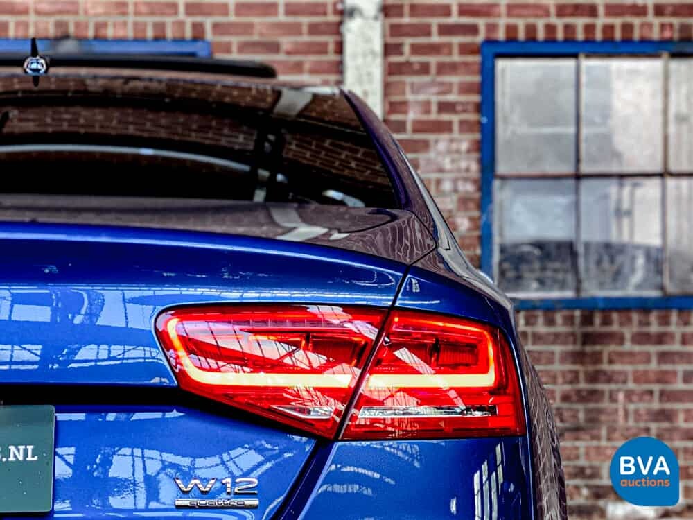 Audi A8 L W12 Quattro Pro Line + 6.3 W12 500 PS 2012.