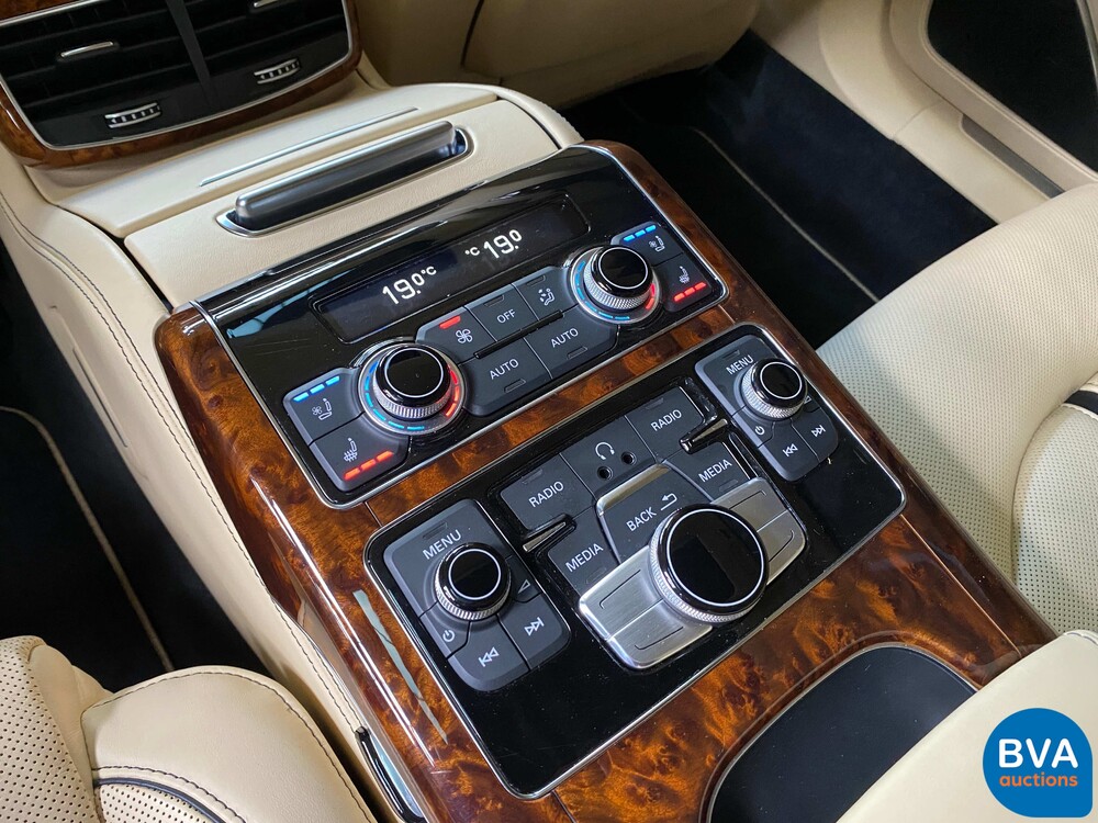 Audi A8 L W12 Quattro Pro Line + 6.3 W12 500 PS 2012.