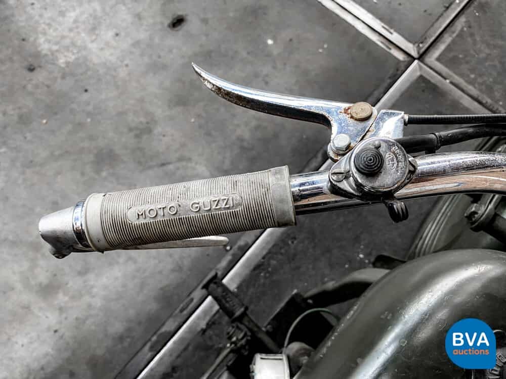 Moto Guzzi Ercole 500cc Hydraulischer Kipper Grün 1961.