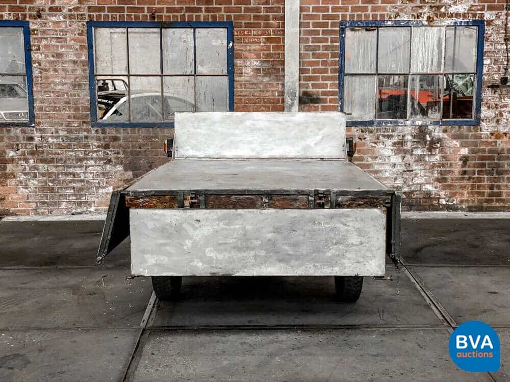 Moto Guzzi Ercole 500cc Hydraulischer Kipper Grün 1961.