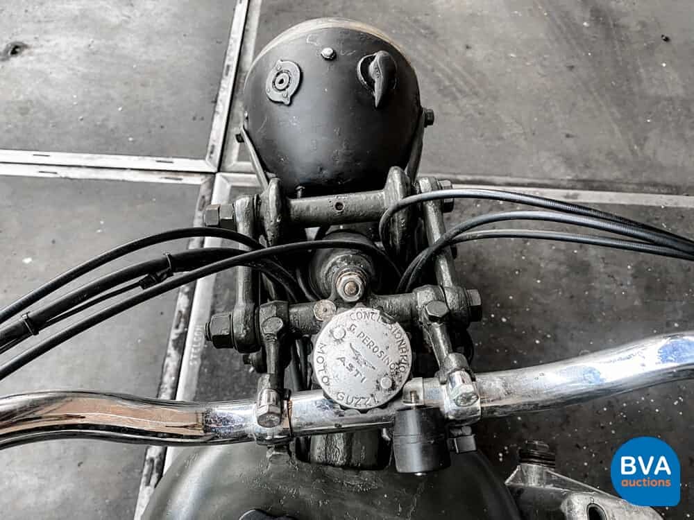 Moto Guzzi Ercole 500cc Hydraulischer Kipper Grün 1961.
