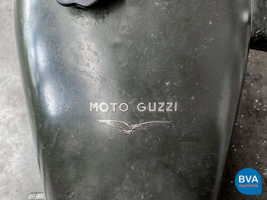 Moto Guzzi Ercole 500cc Hydraulischer Kipper Grün 1961.
