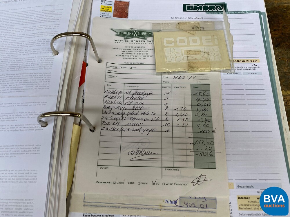 MG-B-Typ 1.8 Roadster 144 PS 1971, AL-71-68.