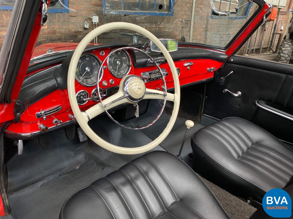 Mercedes-Benz 190SL Cabriolet W121 Roadster 143pk 1956 SL-Klasse, AH-04-70.
