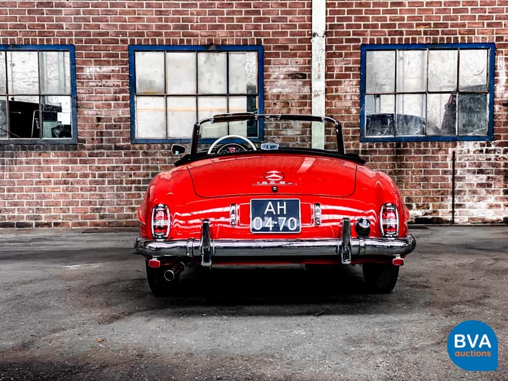 Mercedes-Benz 190SL Cabriolet W121 Roadster 143pk 1956 SL-Klasse, AH-04-70.